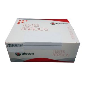 Teste Rápido Troponina 1,0 ng/mL (BIOCON) – Caixa com 20 Unidades
