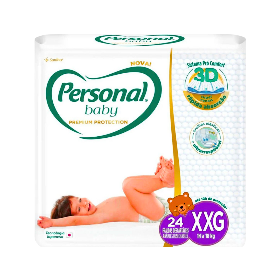 Fralda Personal Baby Premium Protection Mega - Image 6