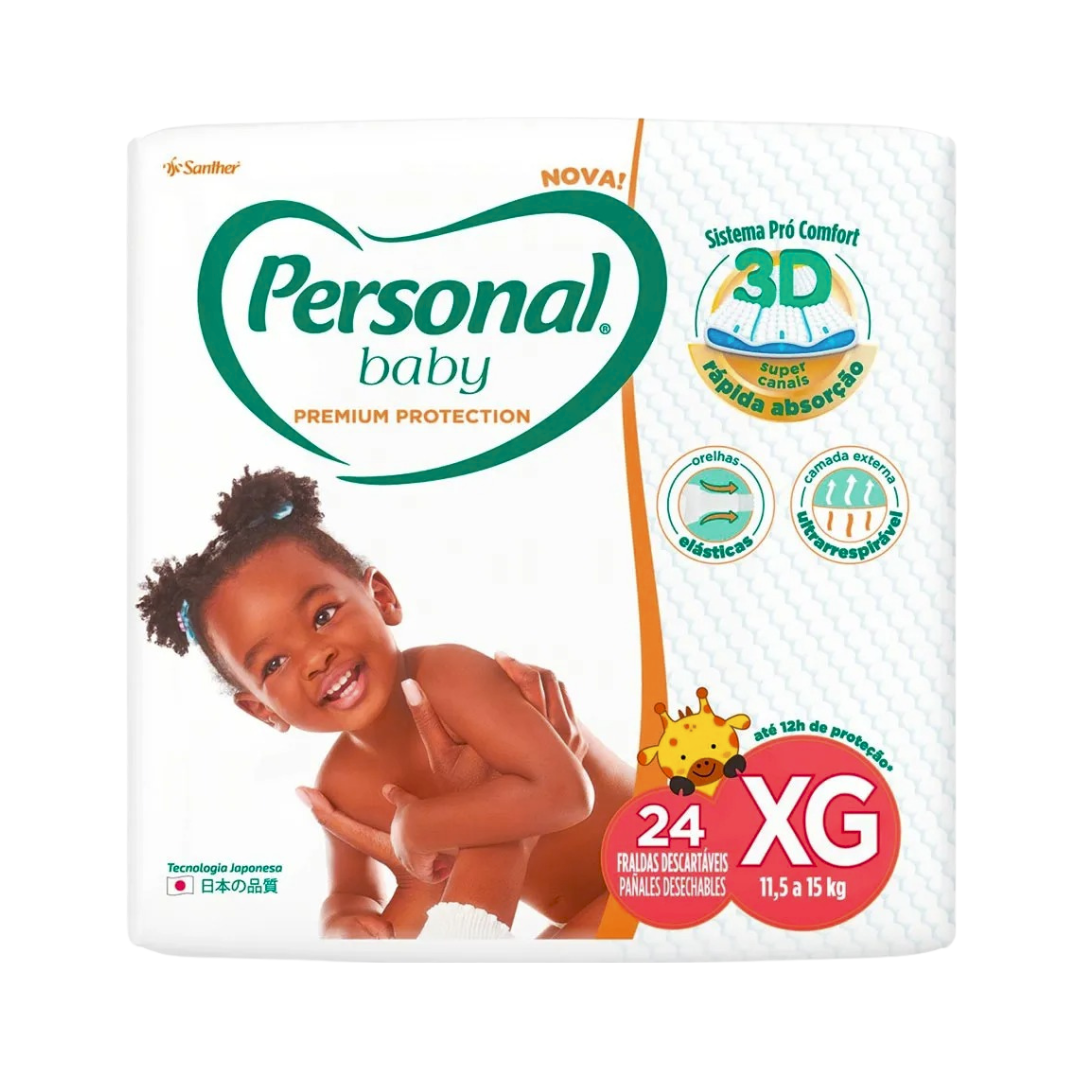 Fralda Personal Baby Premium Protection Mega - Image 5