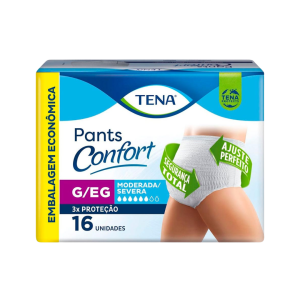 Roupa Íntima Tena Pants Confort Pacote C/16 Und