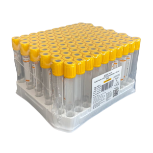 Tubo de Coleta a Vácuo Plástico Gel e Ativador de Coágulo 5 ml (LABOR) – 100 Unidades