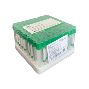 Tubo de Coleta a Vácuo Plástico Heparina de Lítio 6 ml (FIRSTLAB) – 100 Unidades