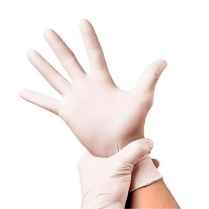 10×100 Luvas Latex com Pó (Tamanho L)