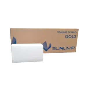 TOALHAS MÃO 19X21 TISSUE GOLD – CX 20 MAÇOS