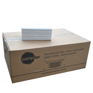 Toalhas Mão Tissue Pampilar 19×21 c/2800 fls
