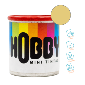 Mini tintas esmalte champanhe – Hobby (Lata 16ml)